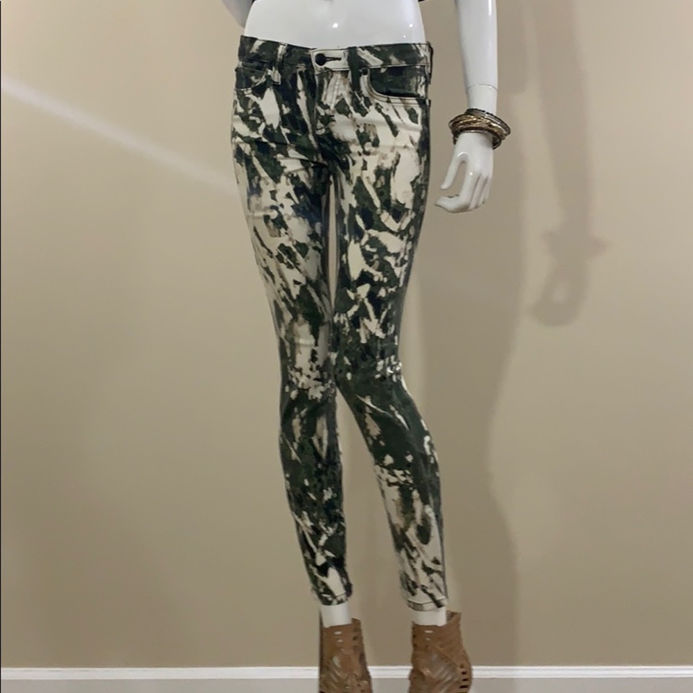 Bebe Army Jungle Skinny Jean